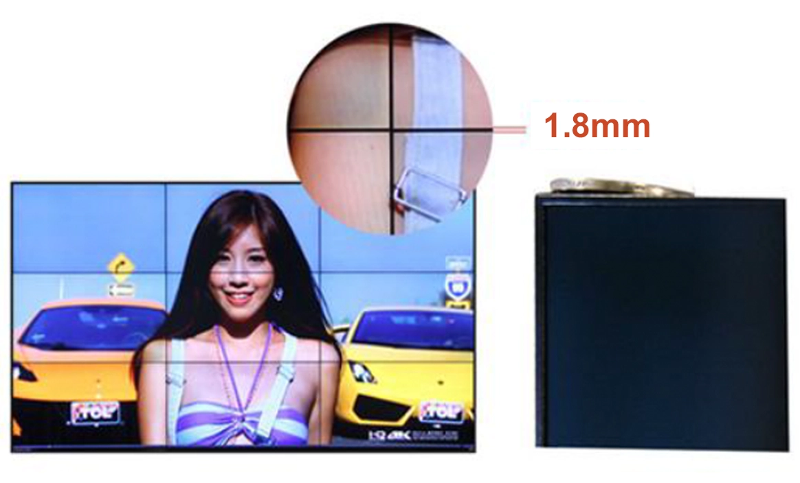 55” Video Wall Display HDV55 (1.8mm Bezel)